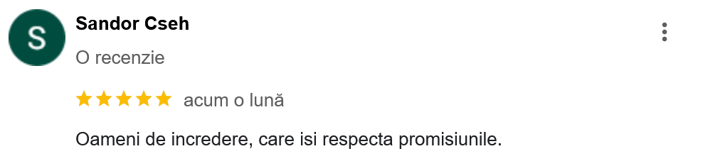 Sandor Cseh certificare iso